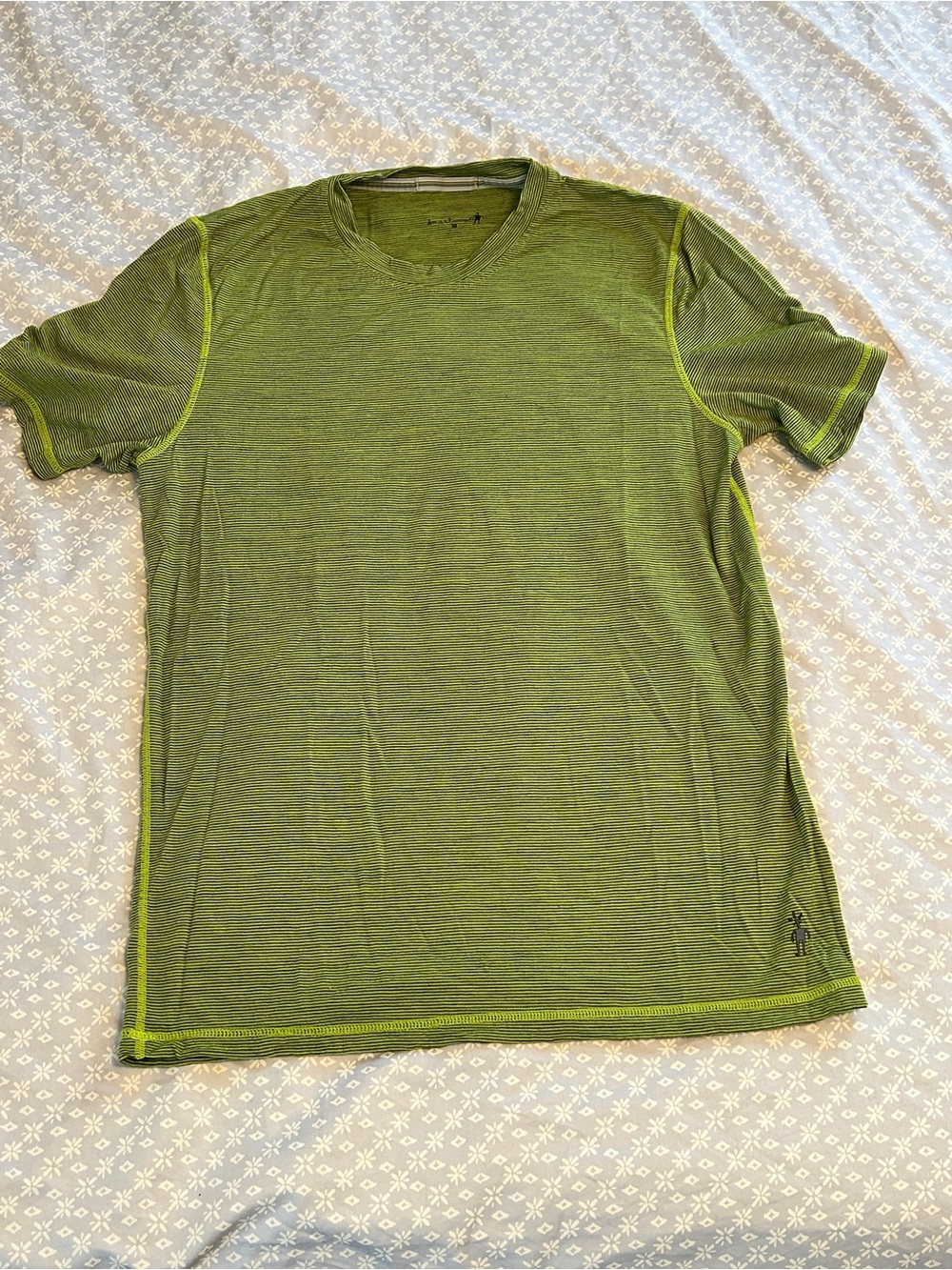 Smartwool Men's Green Short-Sleeve Crew
